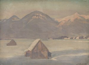 Tatras poziminSlovencina：冬のタトラ 作： Ivan Zabota